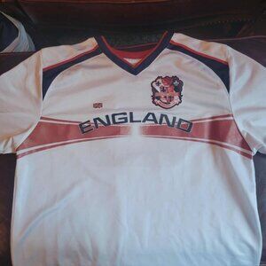 Simply For Sports White England National Soccer Jersey Youth XL #8